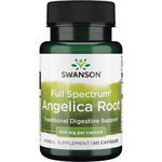 Swanson pilna spektra Angelica 400 mg 60 kapsulas