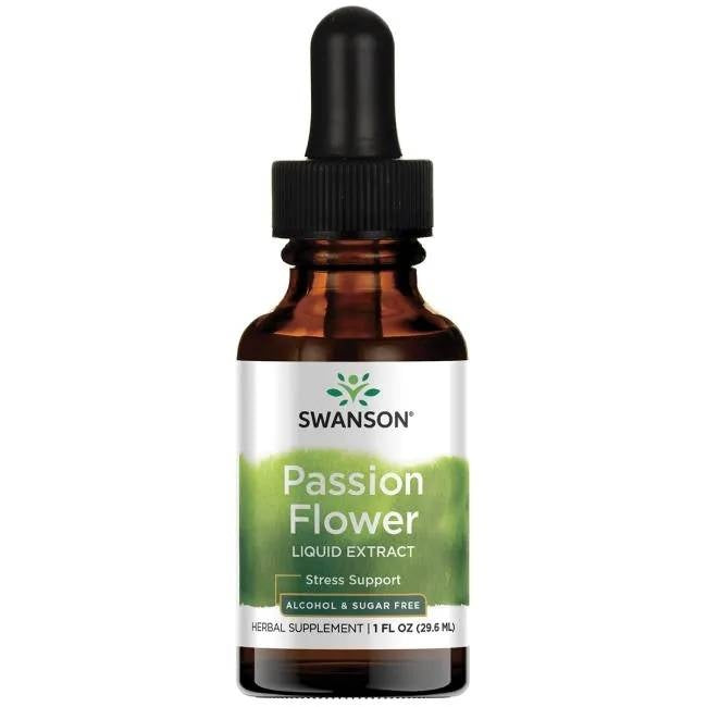 Swanson pasifloras šķidrais ekstrakts 29,6 ml