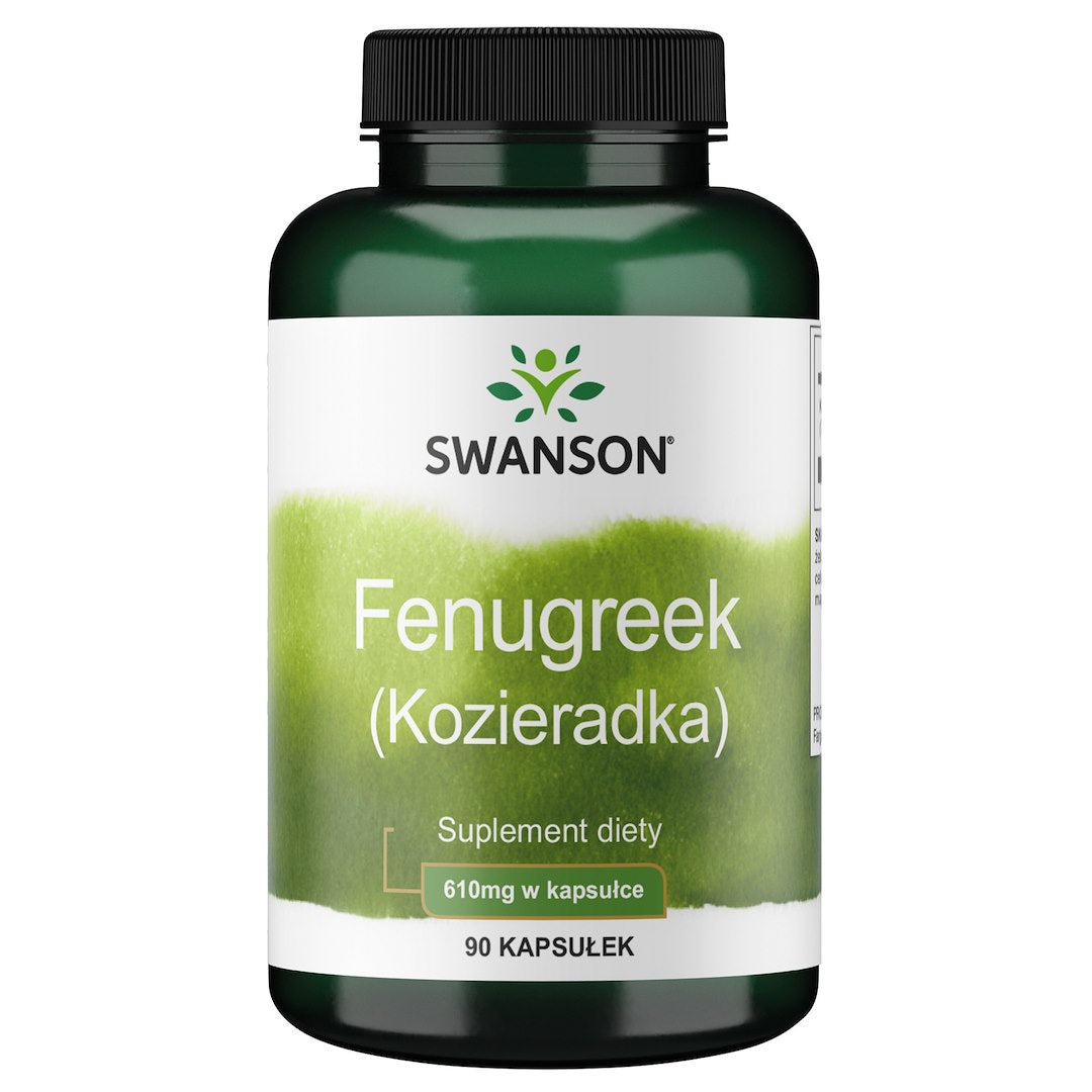 Swanson Fenugreek - grieķu trigonella 610 mg 90 kapsulas