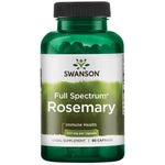 Swanson pilna spektra rozmarīns 400 mg 90 kapsulas
