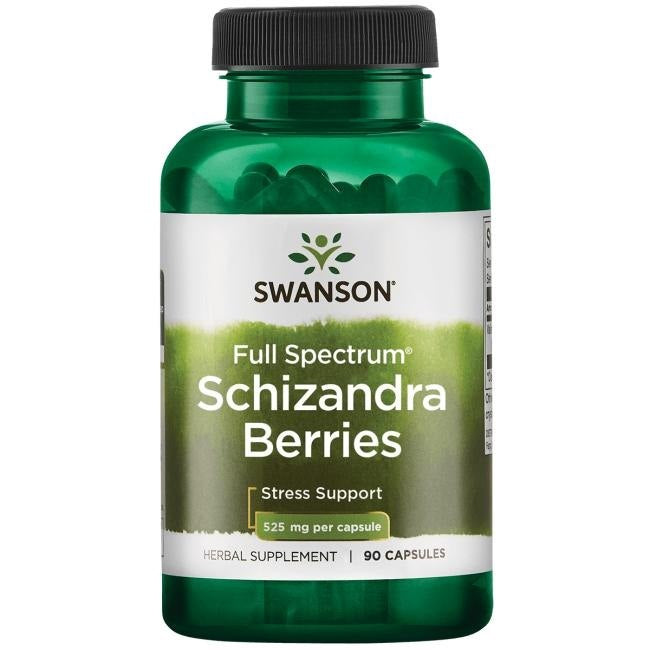 Swanson plaša spektra šisandras ogas 525 mg 90 kapsulas