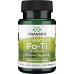 Swanson pilna spektra Fo-ti He-Shou-Wu 500 mg 60 kapsulas