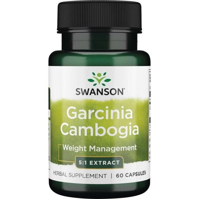 Swanson Garcinia Cambogia – ekstrakts 5:1 80 mg 60 kapsulas