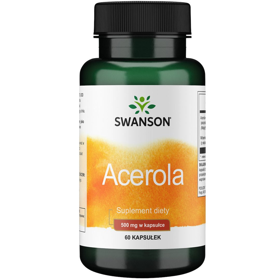 Swanson Acerola 500 mg 60 kapsulas