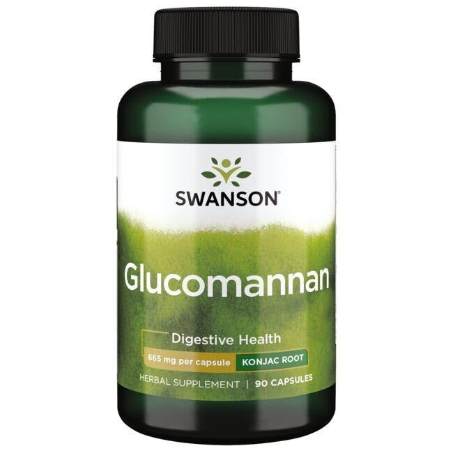 Swanson Glikomanāns 665 mg 90 kapsulas