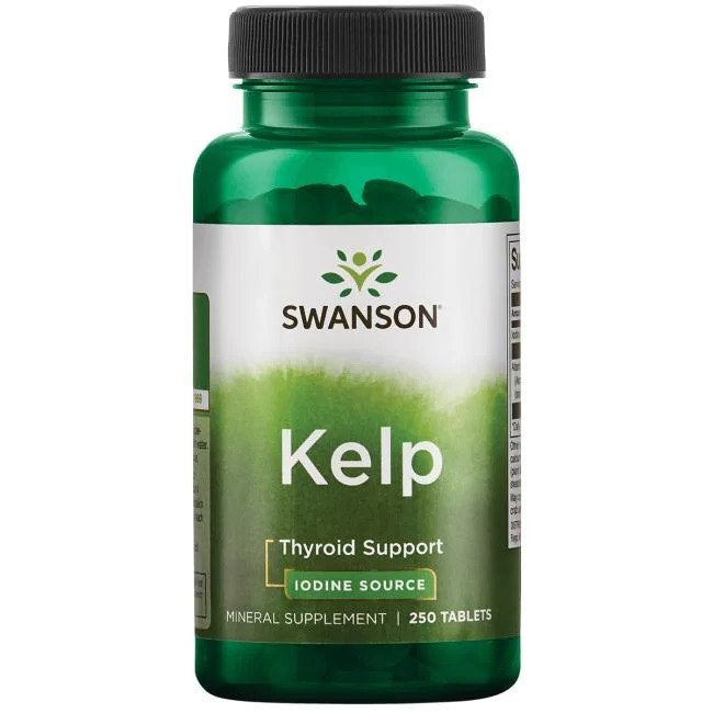 Swanson Kelp 56 mg - jods 225 mcg 250 tabletes