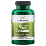 Swanson pilna spektra īstais kanēlis, 300 mg, 120 kapsulas