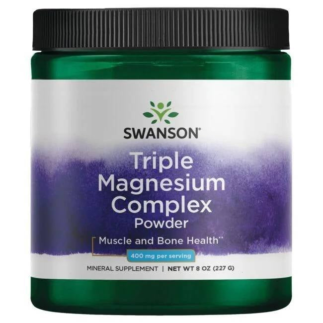 Swanson trīskāršā magnija kompleksa pulveris 227 g