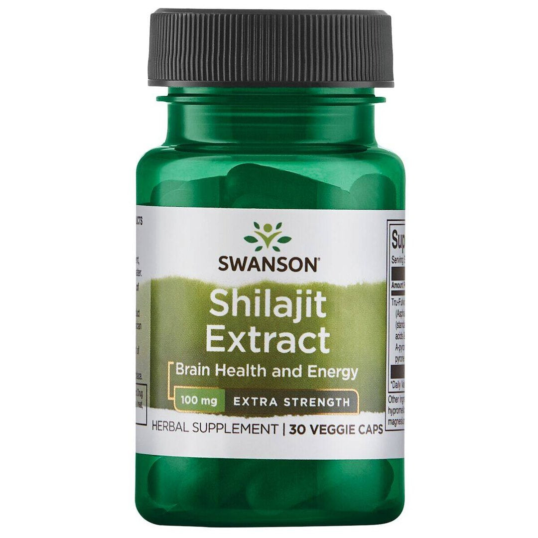 Swanson Šiladžita ekstrakts - īpaši spēcīgs 100 mg 30 kapsulas
