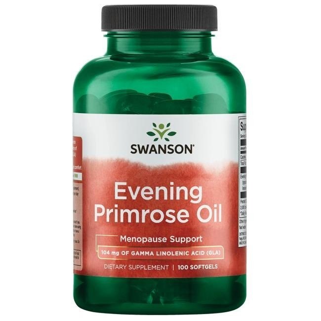 Swanson Naktssveces eļļa 1300 mg 100 kapsulas