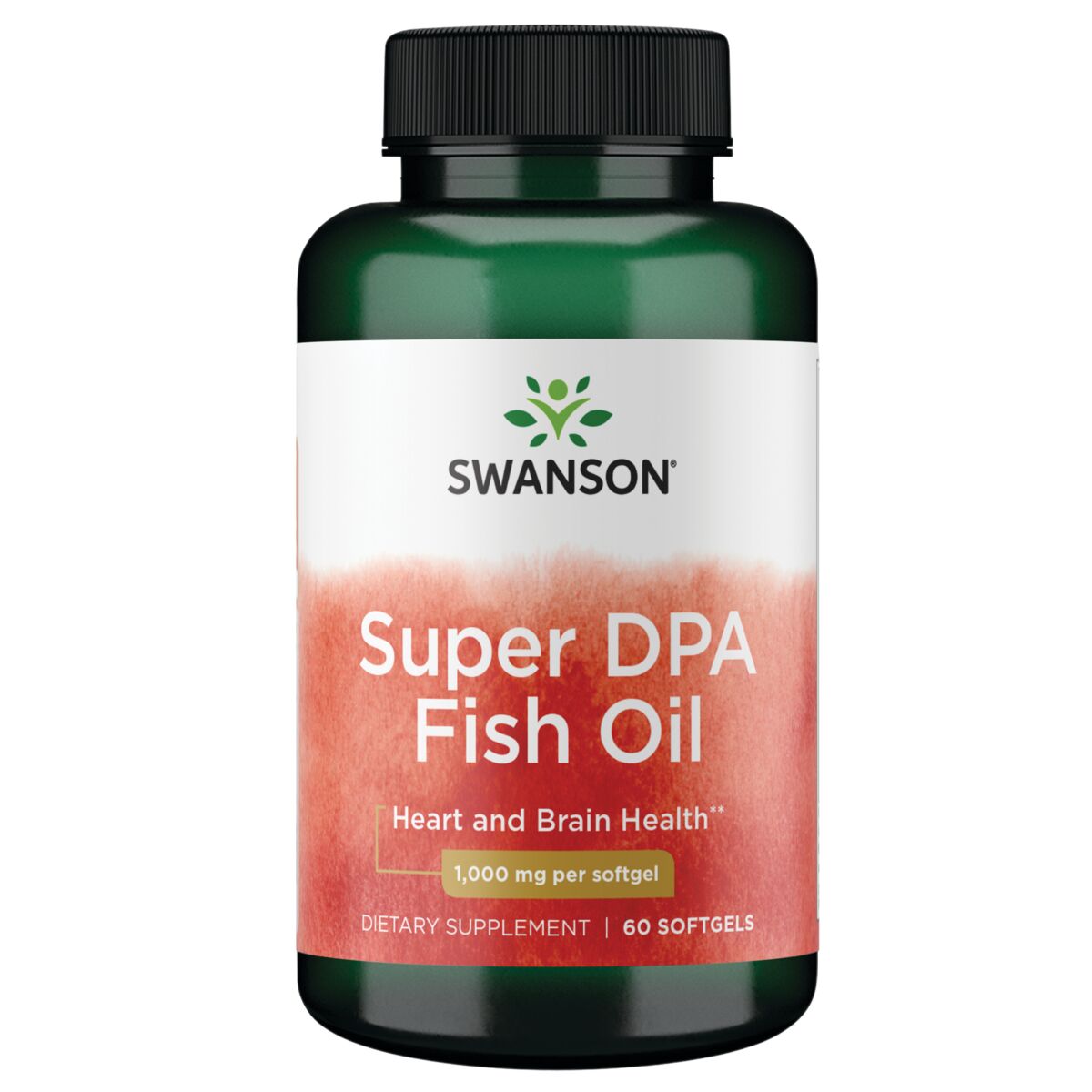 Swanson Super DPA zivju eļļa 60 kapsulas