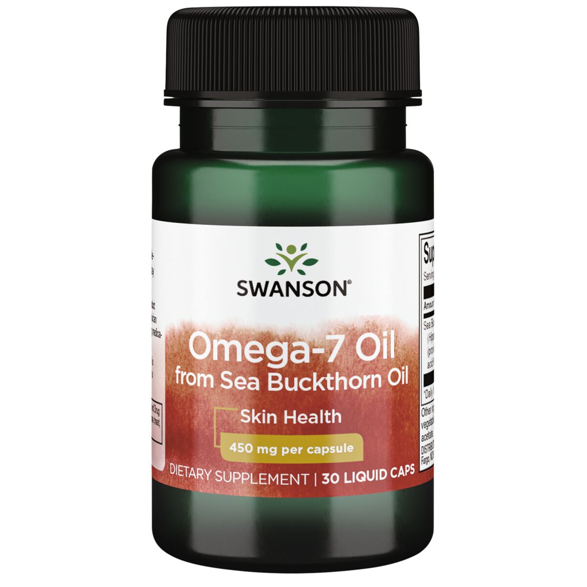 Swanson Omega-7 smiltsērkšķu eļļa 30 kapsulas