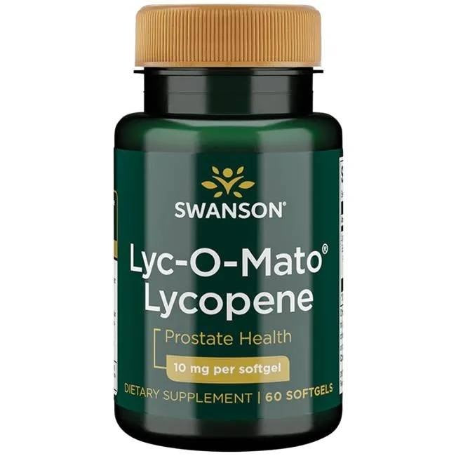 Swanson Lyc-O-Mato likopēns 10 mg 60 kapsulas