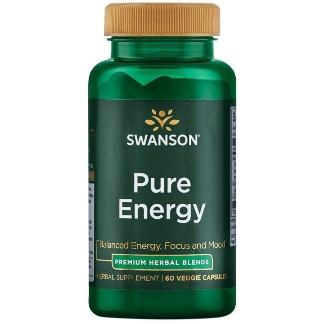 Swanson tīrā enerģija 60 kapsulas