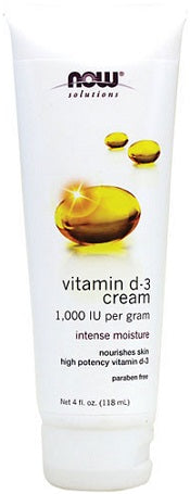 Vitamin D-3 Cream - 118 ml. - NOW Foods