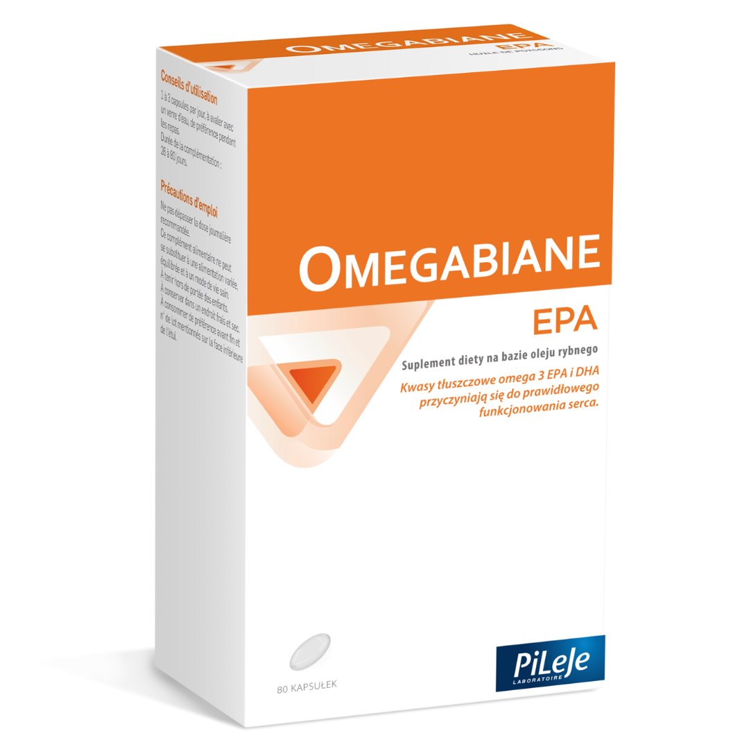 PILEJE Omegabiane EPA 80 kapsulas