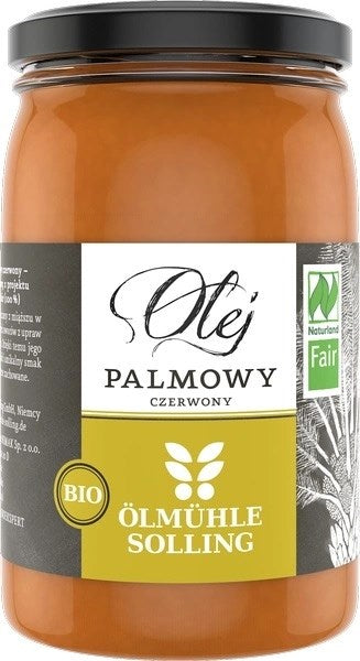 ÖLMÜHLE SOLLING Bio sarkanais palmu eļļa 250 ml