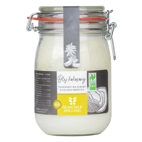 ÖLMÜHLE SOLLING bioloģiskā kokosriekstu eļļa 1000 ml