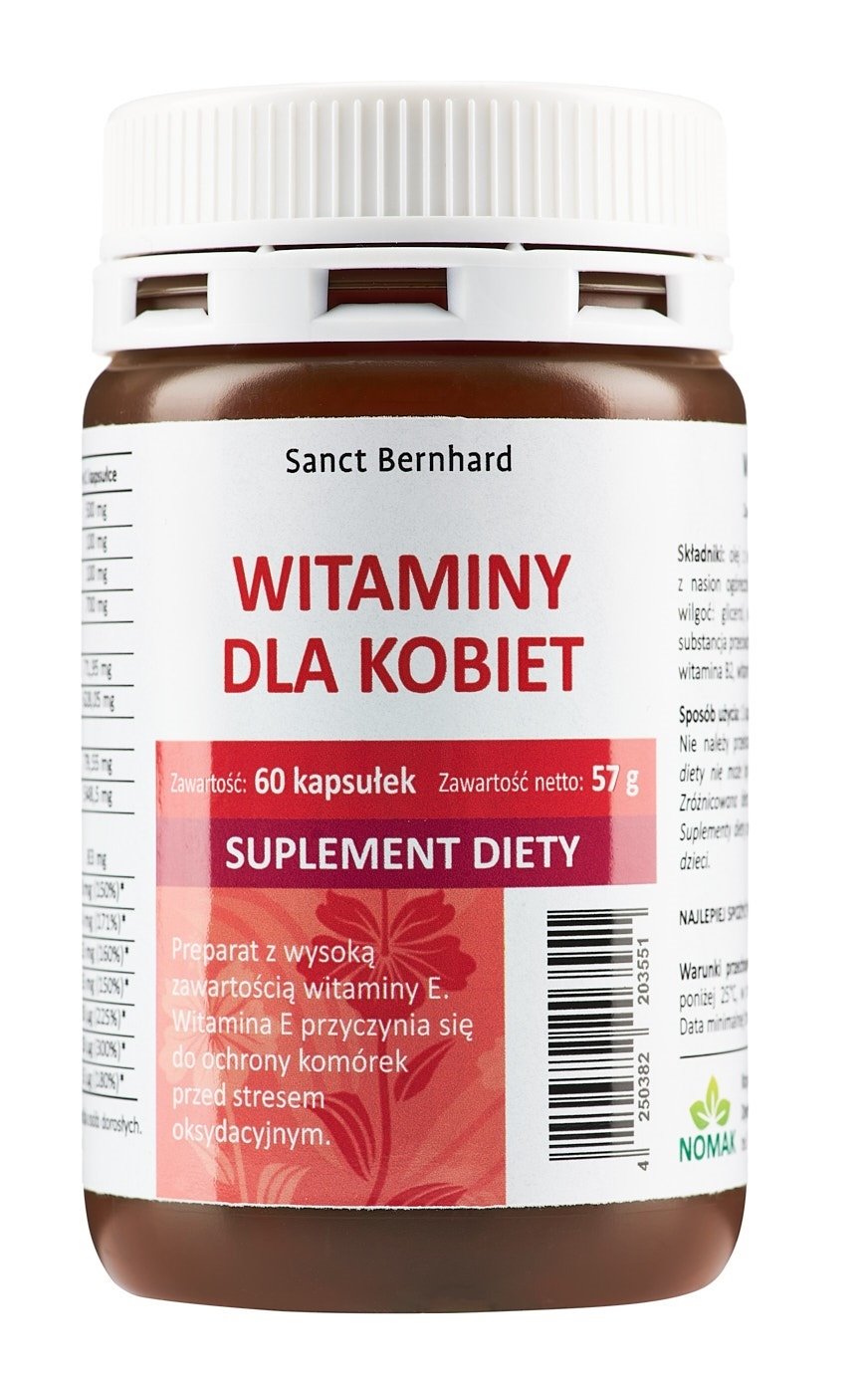 KRAUTERHAUS SANCT BERNHARD Vitamīni sievietēm 60 kaps.