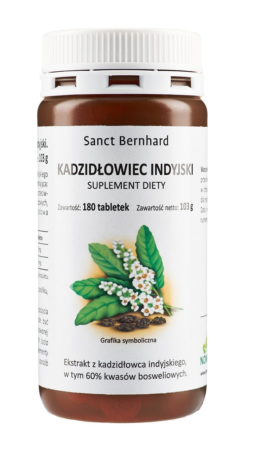 KRAUTERHAUS SANCT BERNHARD Indijas vīraks 180 tabletes