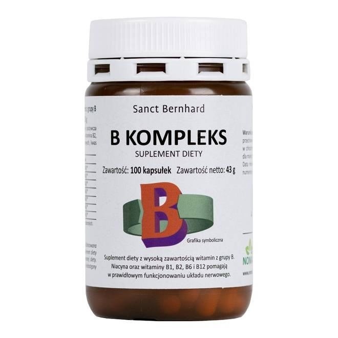 KRAUTERHAUS SANCT BERNHARD B kompleksas 100 kapsulu