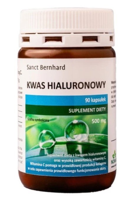 KRAUTERHAUS SANCT BERNHARD Hialuronskābe 90 kaps.