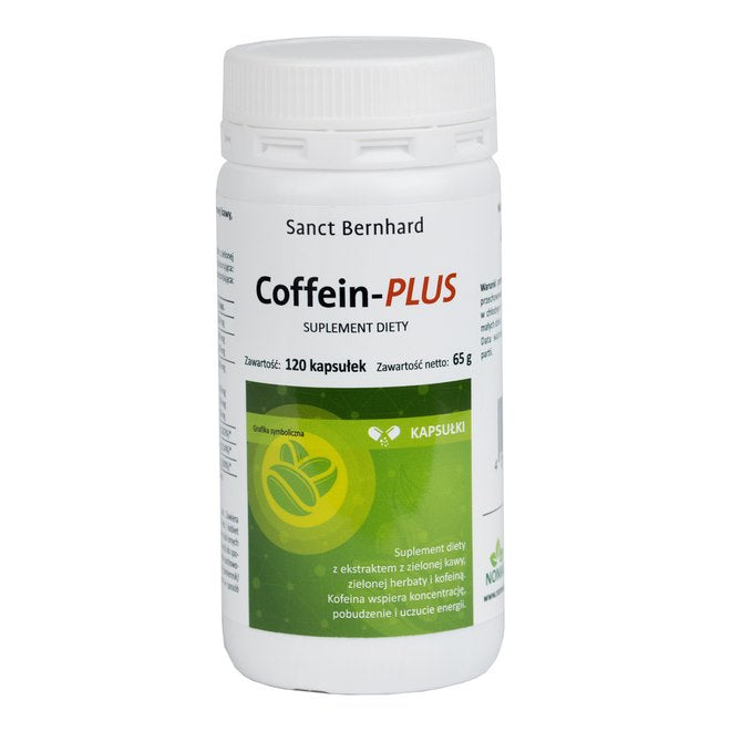 KRAUTERHAUS SANCT BERNHARD Coffein-PLUS 120 kapsulas