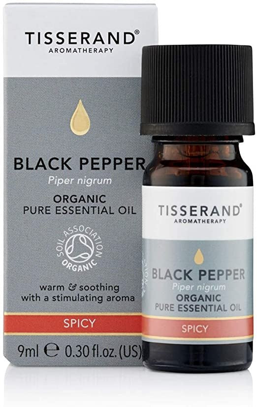 TISSERAND AROMATERAPY melno piparu eļļa, bioloģiska 9 ml