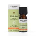 TISSERAND AROMATERAPIJA Organiskā citronella – citronellas eļļa 9 ml