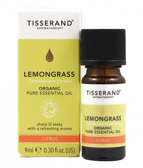 TISSERAND AROMTERAPIJA Organiskā citronzāles eļļa – Citronzāles eļļa 9 ml