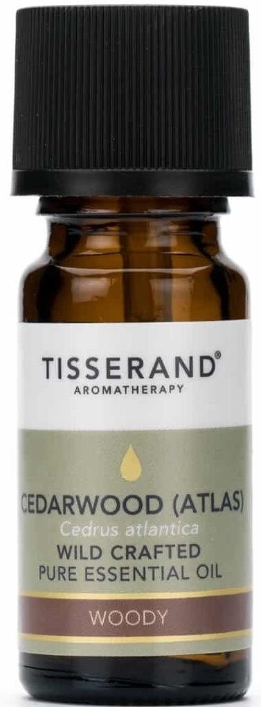 TISSERAND AROMTERAPIJA Ciedru koka ēteriskā eļļa "Atlas Wild Crafted" 9 ml