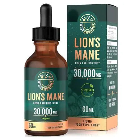 WISESHROOMS Lauvas sēnes pilieni - Hericum 60 ml