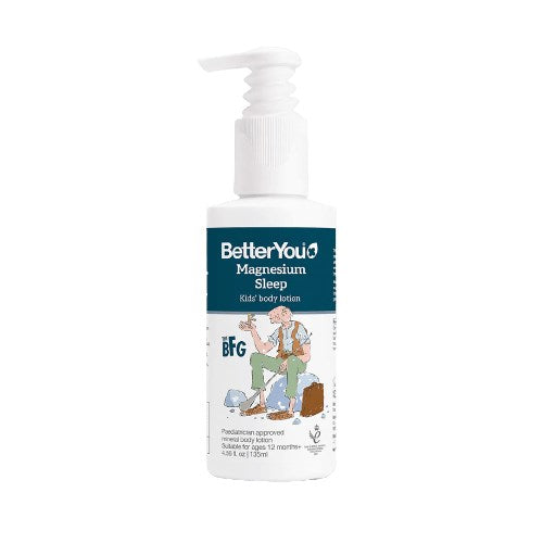BETTERYOU Magnija miega minerālais losjons bērniem – magnija miega balzams bērniem 135 ml