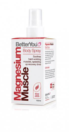 BETTERYOU Magnija muskuļu ķermeņa sprejs - Magnija muskuļu sprejs 100 ml