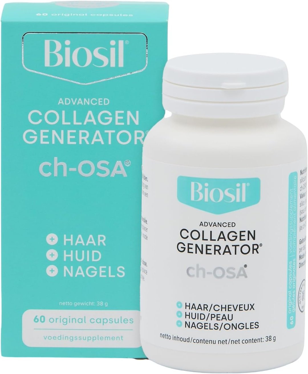 BIOSIL progresīvais kolagēna ģenerators 60 kapsulas