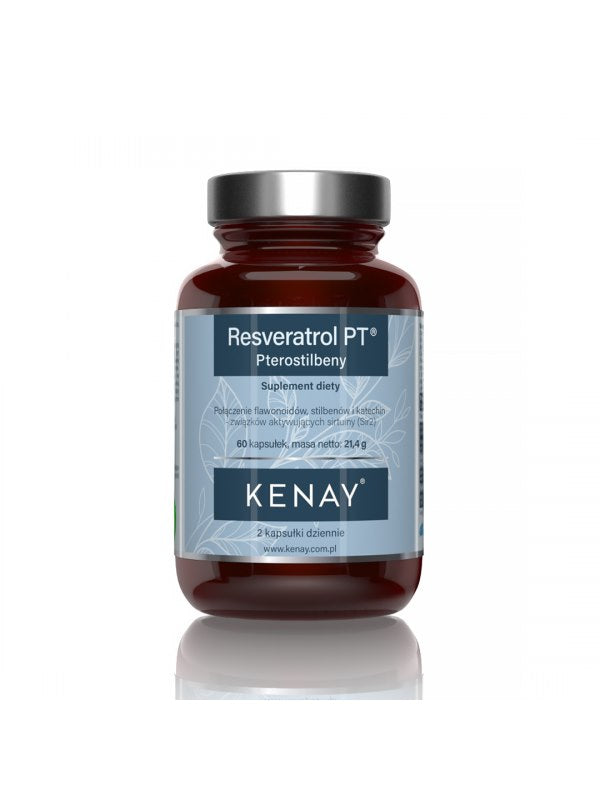 KENAY Pterostilbene Resveratrol PT 60 kapsulas
