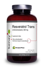 KENAY Mikronizēts Resveratrols 100 mg 300 kapsulas