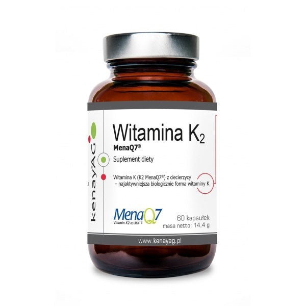 KENAY Vitaminas K2 Mena Q7 60 kapsulas