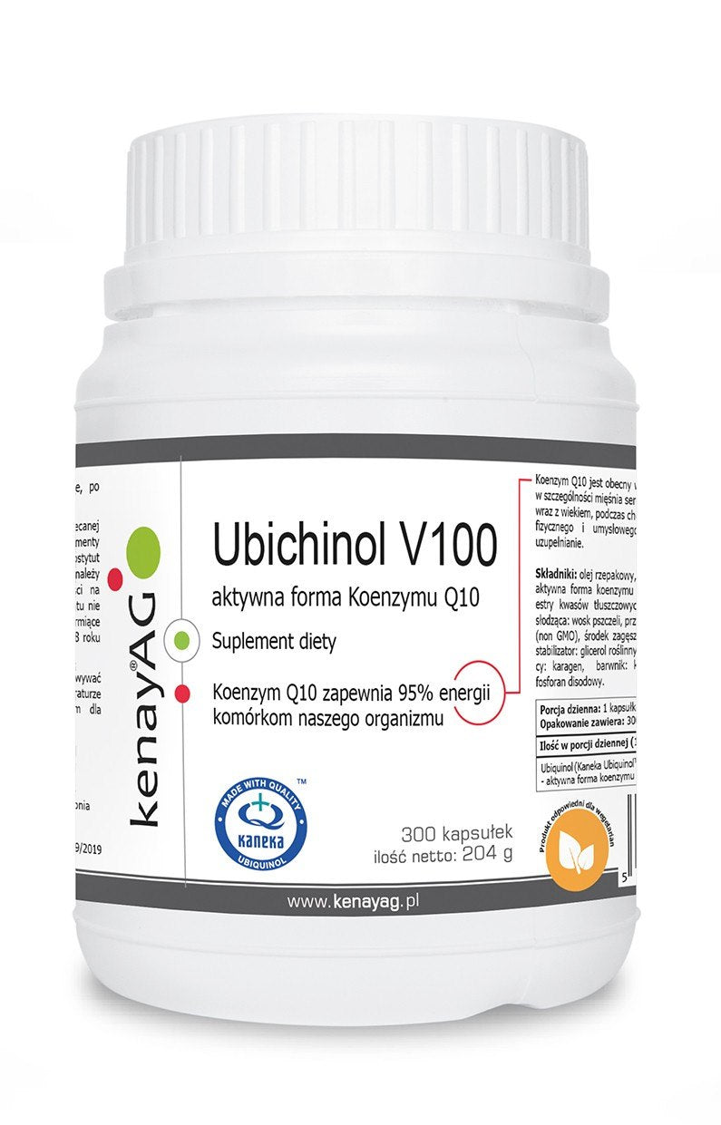KENAY ubihinola koenzīms Q10 V100 300 kapsulas