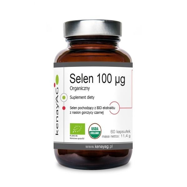 KENAY EKO organiskais selēns 100 µg 60 kaps.