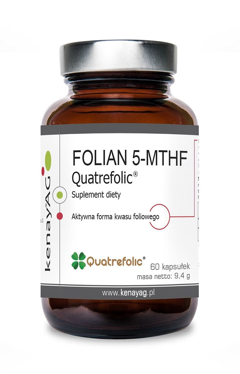 KENAY Folian 5-MTHF Quatrefolic 60 kapsulas