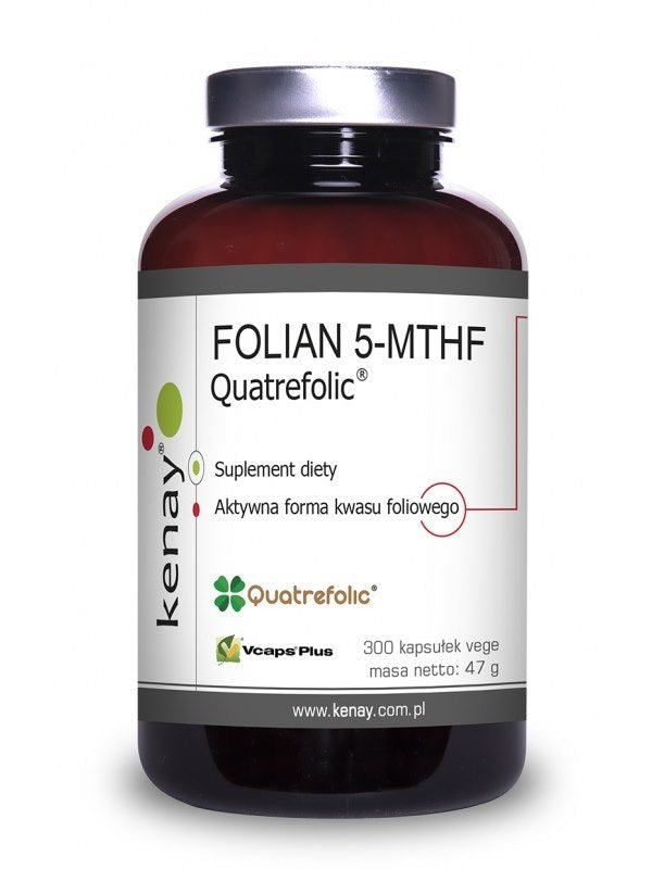 KENAY Folian 5-MTHF Quatrefolic 300 kaps.