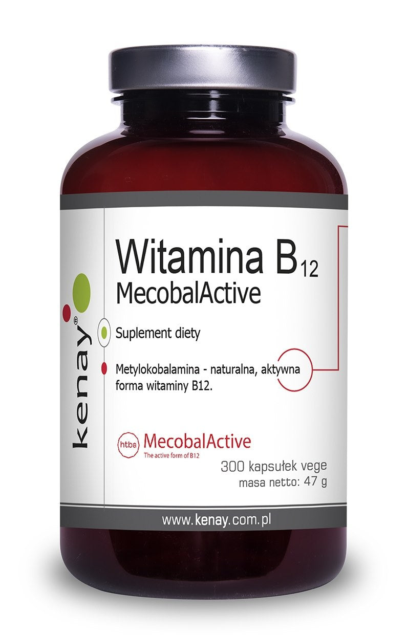 KENAY vitamīns B12 300 kapsulas