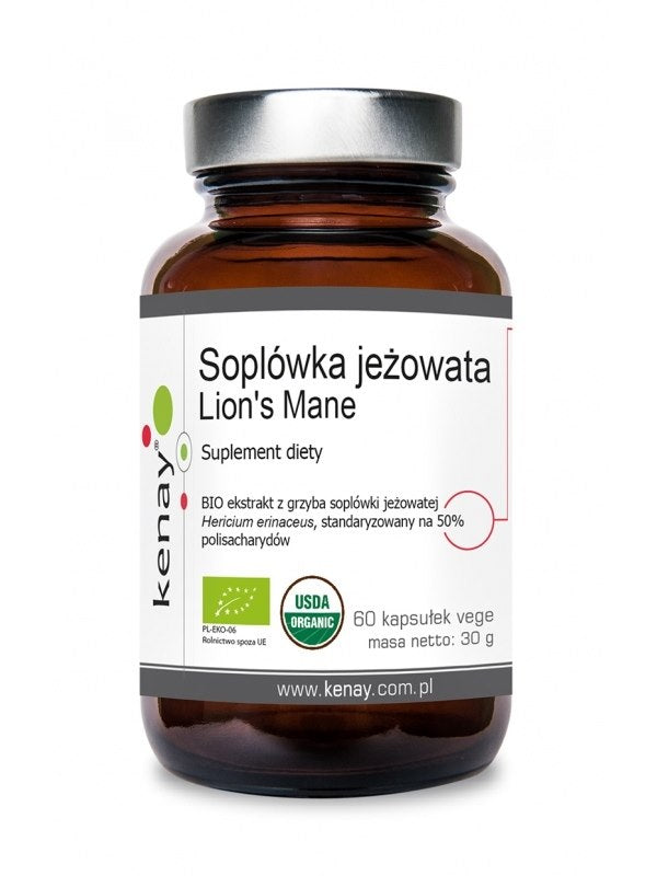 KENAY EKO lauvas krēpes 60 kapsulas