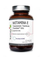 KENAY vitamīns E tokotrienoli un tokoferoli TocoGaia Ultra 30 kapsulas