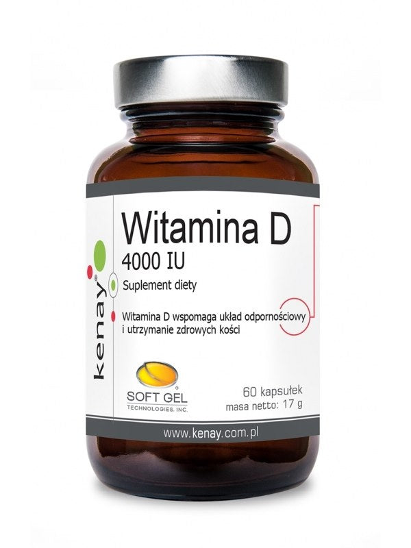 KENAY D3 vitamīns 4000 SV 60 kapsulas