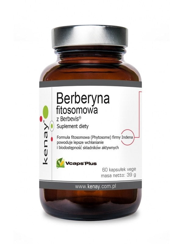 KENAY Fitosomālais berberīns no bārbele 60 kapsulas