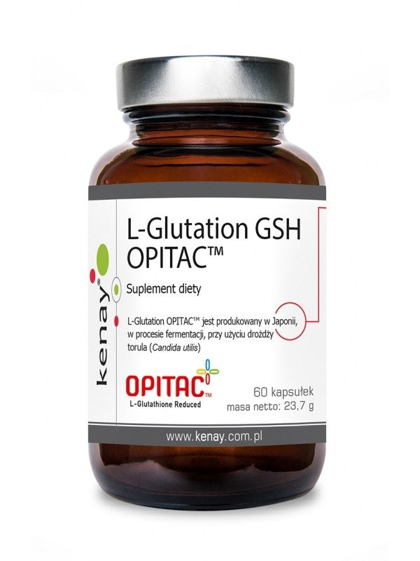 KENAY L-glutationas GSH OPITAC 60 kapsulas
