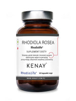 KENAY Rhodiola rosea Rhodiolife - Rožinė radiola 60 kapsulu