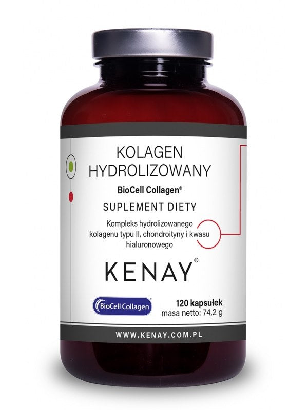 KENAY hidrolizēts kolagēns BioCell kolagēns 120 kapsulas